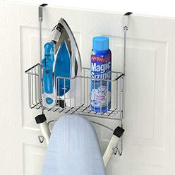 CableRanch simple houseware over-the-door/wall-mount ironing board holder