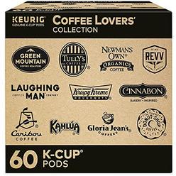OWAY keurig coffee lovers' collection, single serve coffee k-cup pod, variety, 60