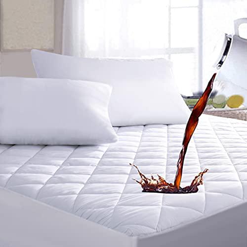 Dantly Ruili King Quilted Fitted Mattress Pad 100 Waterproof Cover Stretches Up To 16 Inches Deep Pocket Hollow Cotton Alte Dantly Ruili King Quilted Fitted, Waterproof Bed Pad King Size