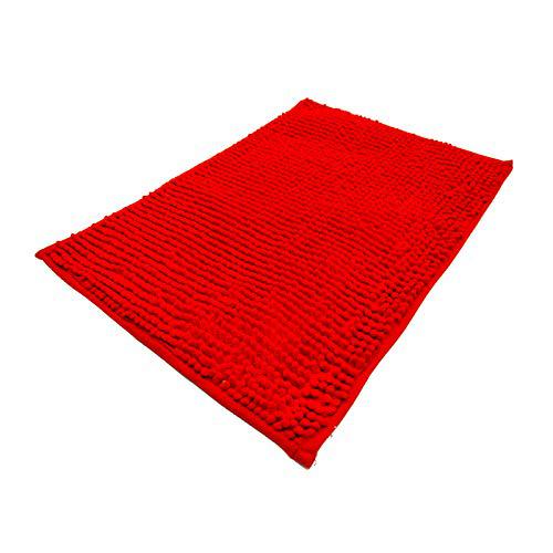 Toprade eanpet chenille bath mat non-slip microfiber floor mat baby