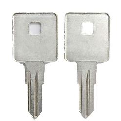 Supkiir craftsman tool box keys cut from 8101 to 8150 two working keys for sears husky kobalt tool chest (8101)