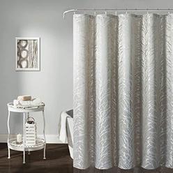 Wuxian Aniello Tree Shower Curtain Tan, What Color Shower Curtain For Beige Bathroom