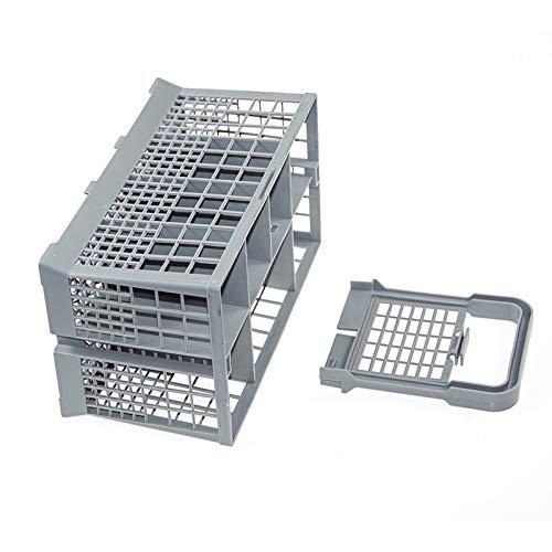 JA-RU yours universal dishwasher cutlery basket fits kenmore, whirlpool, bosch, maytag, kitchenaid, maytag, samsung, ge, and more