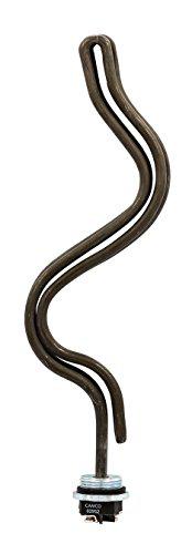Camco RNAB01H2WZ1L6 camco 02954 stainless steel 4500w 240v screw-in lime  life ripple water heater element-ultra low watt density