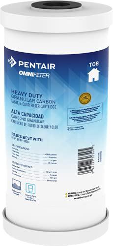 omnifilter to8-ss2-s06 to8-r-05 heavy duty cartridge to8, single unit, white
