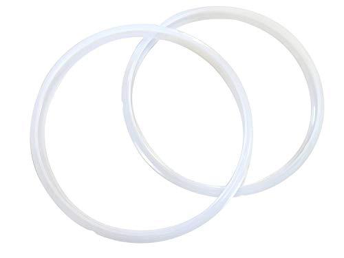Lasergram 2 gjs gourmet replacement pressure rings or rubber gaskets compatible with crux 8 qt electric pressure multi cooker model m-80b