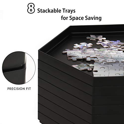 Becko US becko stackable puzzle sorting trays jigsaw puzzle