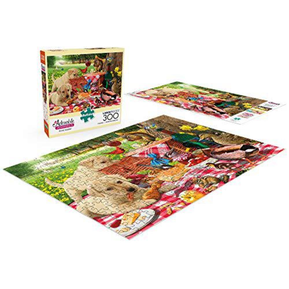 Buffalo Games & Puzzles buffalo games - picnic raiders - 300 large piece jigsaw puzzle
