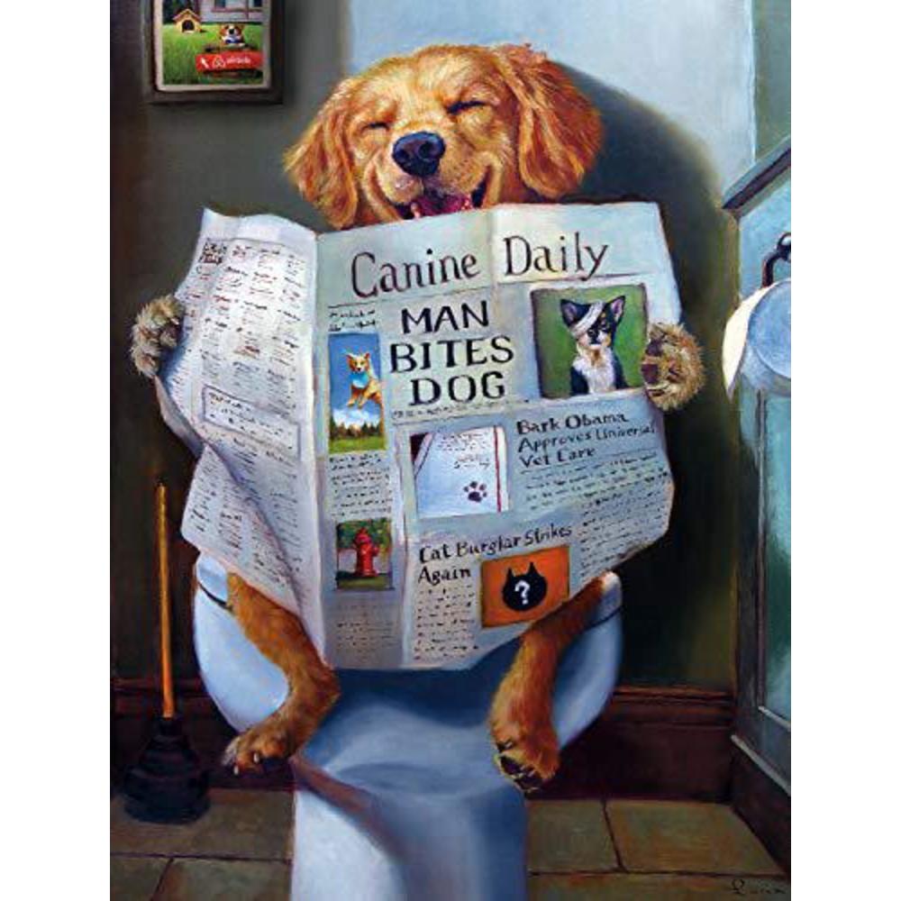 Buffalo Games & Puzzles buffalo games - dog gone funny - 750 piece jigsaw puzzle multicolor, 24"l x 18"w