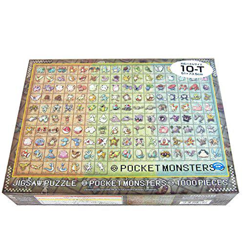 Ensky Ensky 1000 Piece Jigsaw Puzzle Visual Dictionary Of Pokemon Pokedex No 001 151 51 X 73 5 Cm Ensky Ensky 1000 Piece Jigsaw Puzzle Visual Dictionary Of Pokemon Pokedex No 001 151 51 X 73 5 Cm