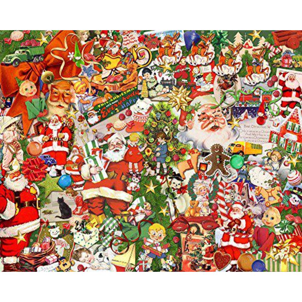 Vermont Christmas Company vintage christmas jigsaw puzzle 1000 piece