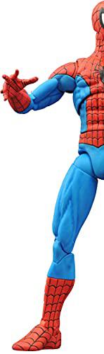 diamond select toys marvel select: spectacular spider-man action figure, multicolor