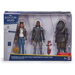 doctor who friends and foes of the 13th dr set - doctor who merchandise - includes ryan sinclair, judoon trooper, and jasmin 