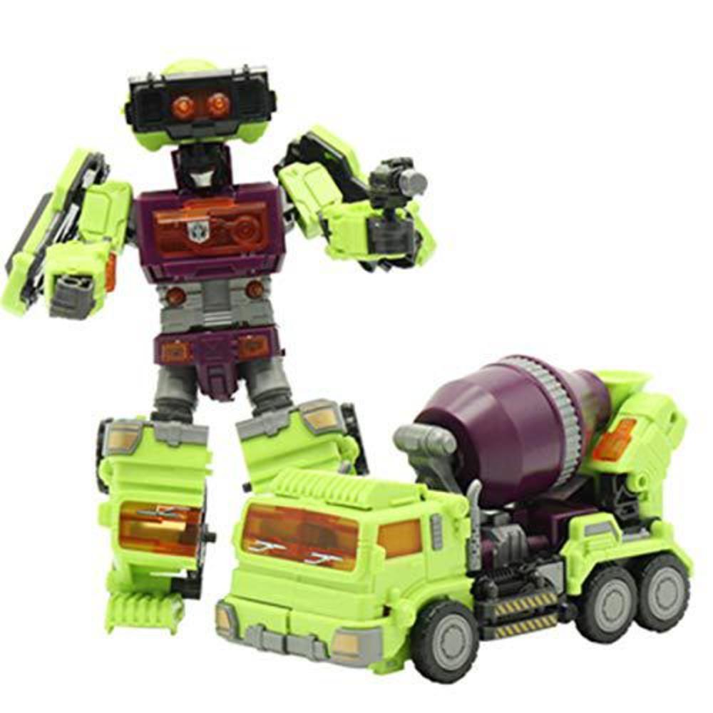 nbk deformation oversize toys robot devastator tf engineering combiner 6 in 1 action figure car truck model gift for kids boy