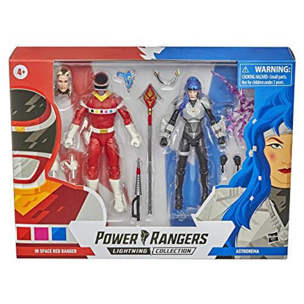 power rangers lightning collection in space red ranger versus astronema 2-pack 6-inch premium collectible action figure toys 