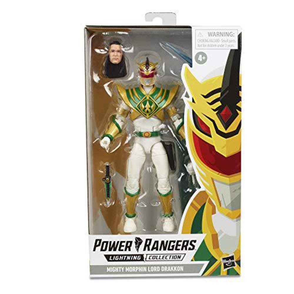power rangers lightning collection 6" mighty morphin lord drakkon collectible action figure toy inspired by shattered grid co