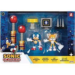 sonic the hedgehog 2.5-inch action figure diorama set