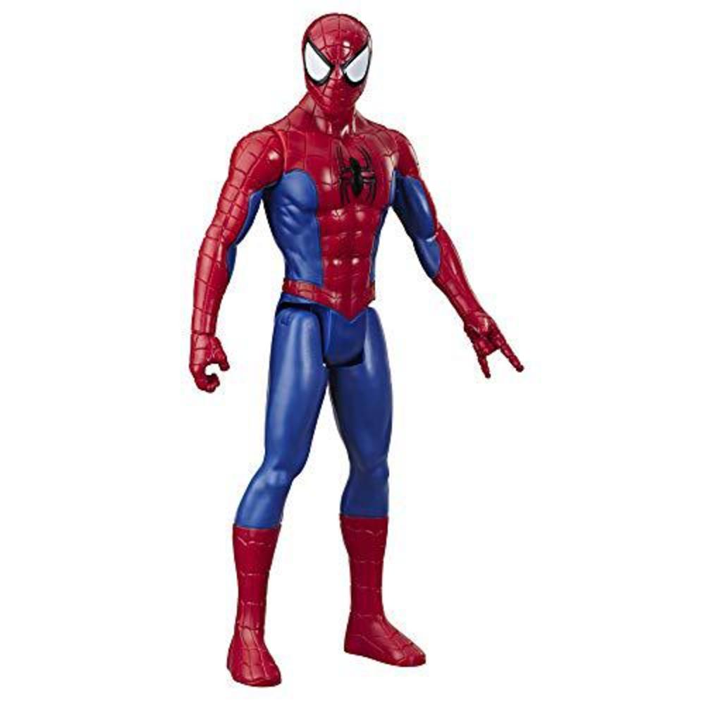 spider-man marvel titan hero series 12"-scale super hero action figure toy with titan hero fx port