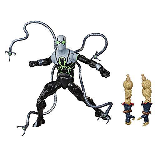 spider-man hasbro marvel legends series 6" collectible action figure superior octopus toy, with build-a-figurepiece & accesso