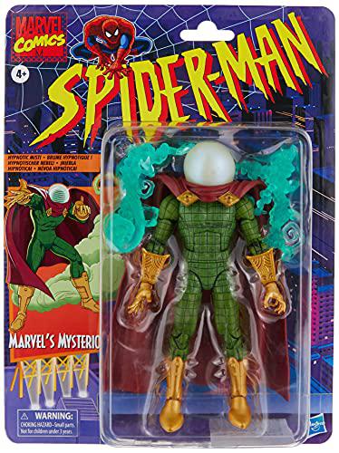 spider-man marvel's mysterio retro collection action figure