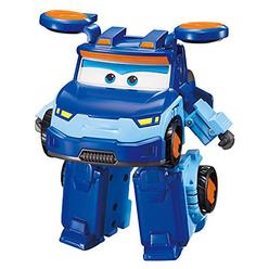 Super Wings - 5" Transforming Leo Airplane Toys Action Figure | Airplane to Robot | Season 5 New Character | Fun Toy Plane for 3