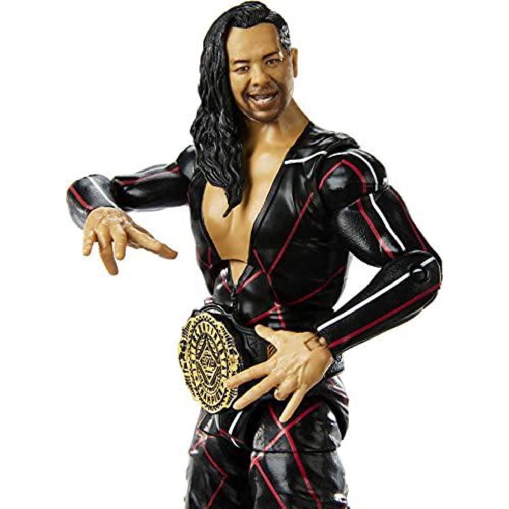 wwe shinsuke nakamura elite collection series # 81 action figure, 6-in posable collectible gift fans ages 8 years old & up [s