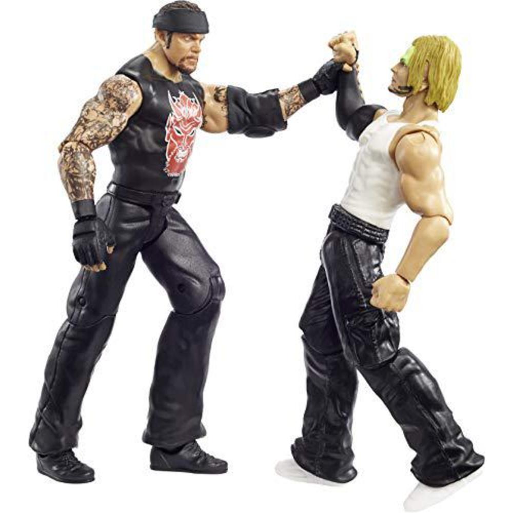wwe undertaker vs jeff hardy championship showdown 2 pack 66 in action figures monday night raw battle pack for ages 6 years 