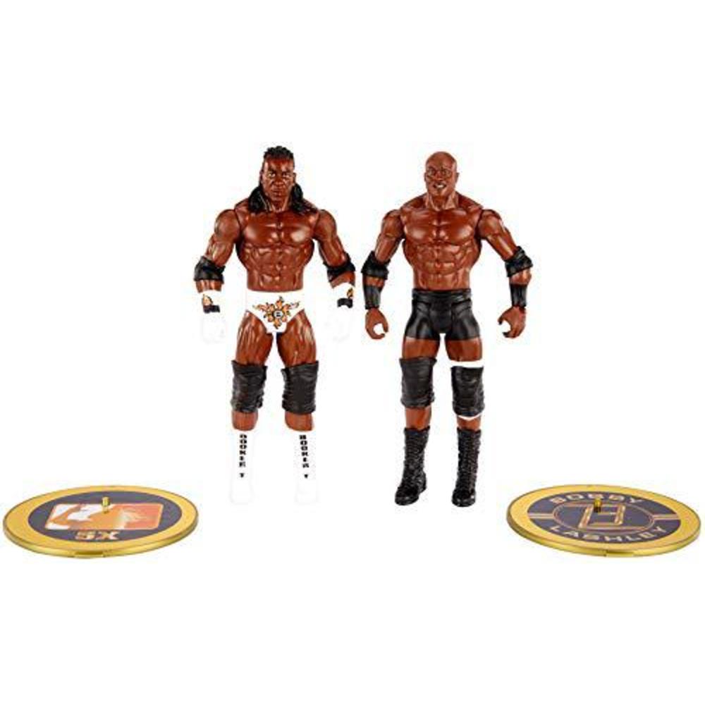 wwe bobby lashley vs king booker championship showdown 2 pack 6 in action figures friday night smackdown battle pack for ages