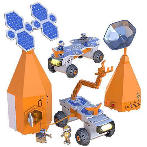 educational insights circuit explorer rover space toy, building set, stem toy boys & girls ages 6+