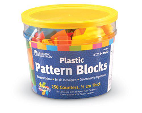 learning resources brights pattern blocks