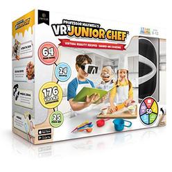 professor maxwell\'s professor maxwell's vr junior chef - virtual reality kids cookbook and interactive food science learning activity set (full v