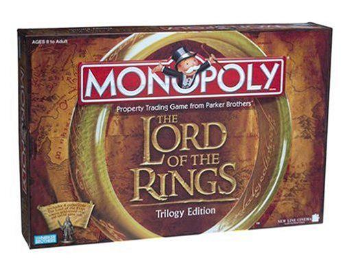 hasbro gaming monopoly - the lord of the rings trilogy edition