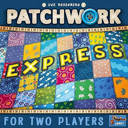lookout games patchwork express board game | strategy game | puzzle game | travel game | family board game for kids and adult