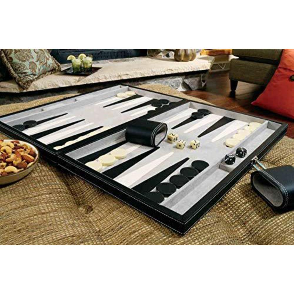 Mainstreet Classics by GLD Products mainstreet classics 18-inch backgammon board game set