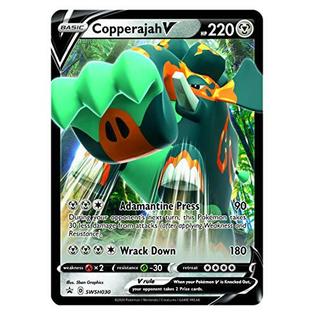 Pokemon Pokemon Tcg Copperajah V Box 1 Foil Cards 4 Booster Packs Genuine Cards Pokemon Pokemon Tcg Copperajah V Box 1 Foil Cards 4 Booster Packs Genuine Cards