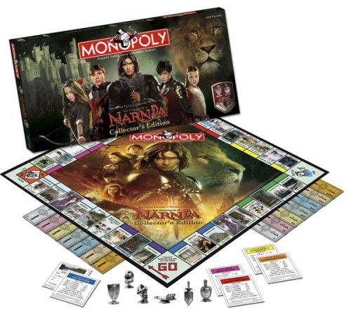 usaopoly chronicles of narnia monopoly
