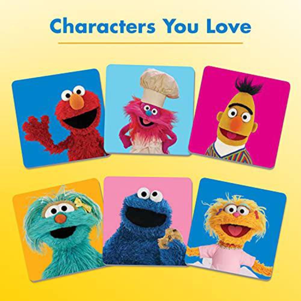 wonder forge sesame street matching game for boys & girls age 3 and up - a fun & fast memory game you can play over & over