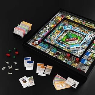 WS Game Company monopoly world edition by charles fazzino