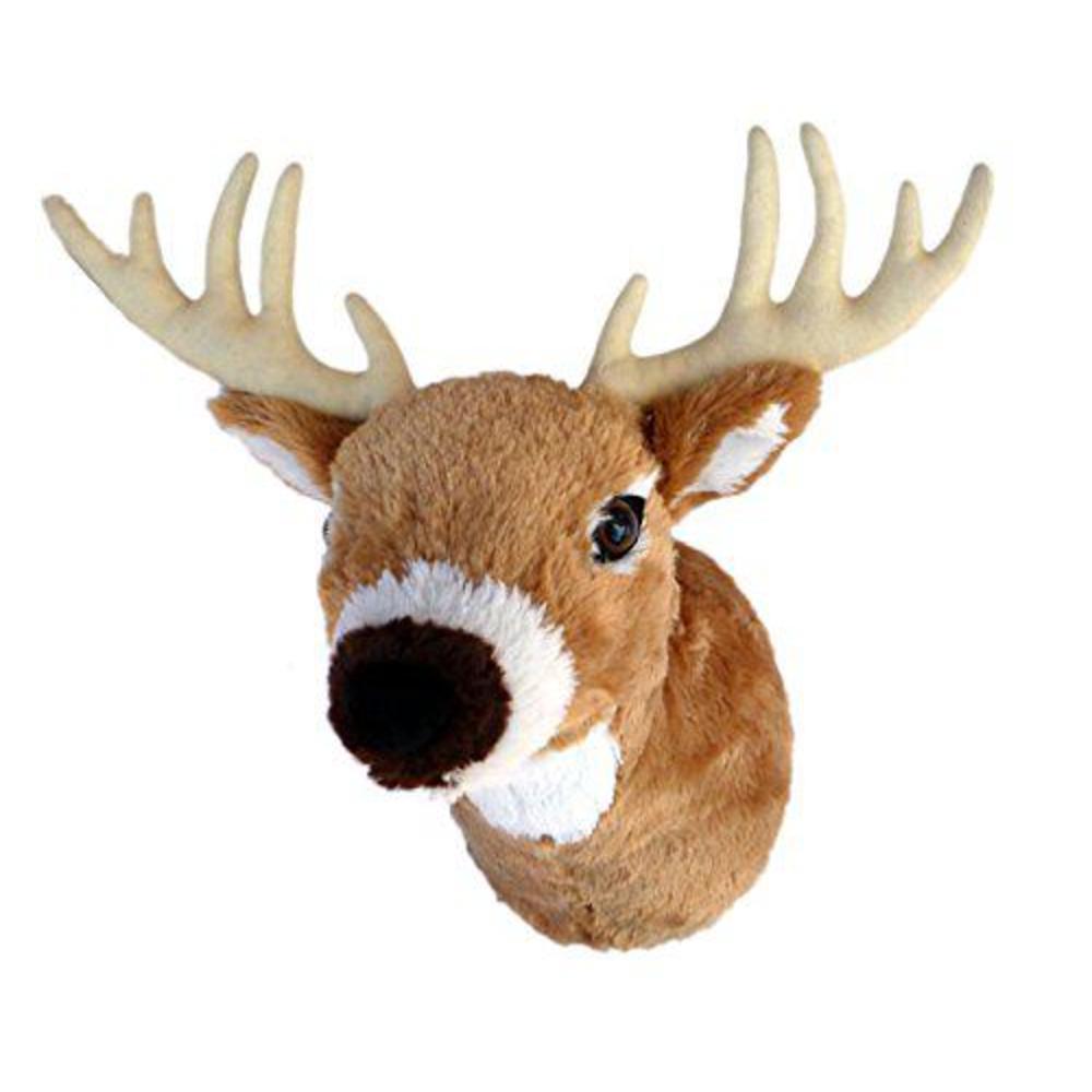 Adore Plush Company adore 13" boone the whitetail deer plush stuffed animal walltoy wall mount