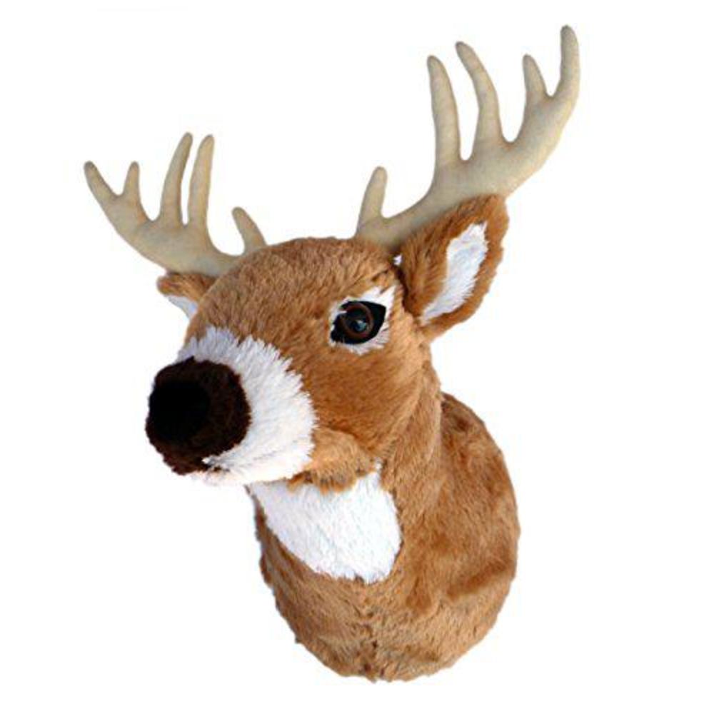 Adore Plush Company adore 13" boone the whitetail deer plush stuffed animal walltoy wall mount