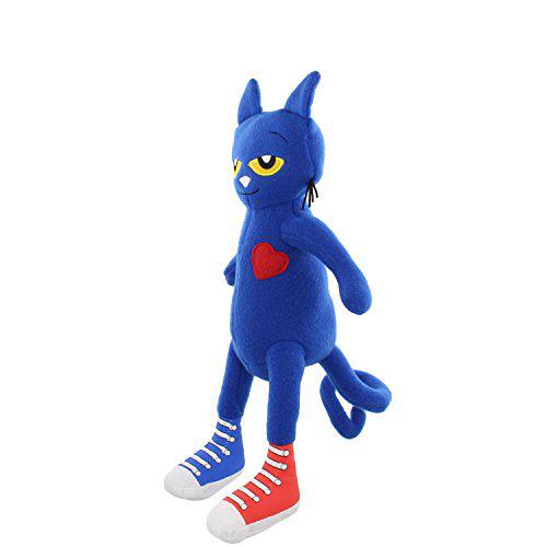 merrymakers pete the cat plush doll, 14.5-inch