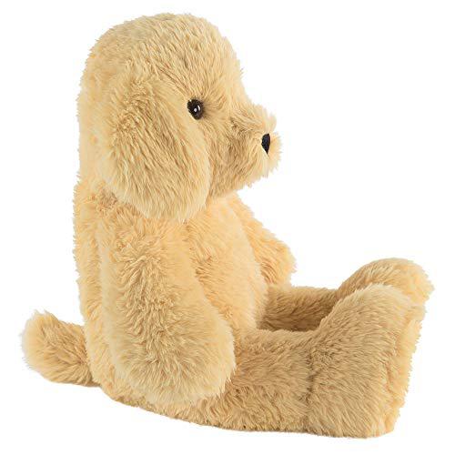 vermont teddy bear stuffed puppy - oh so soft puppy dog stuffed animal, brown, 18 inch