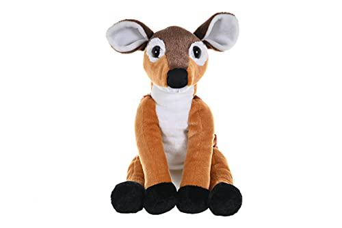 wild republic fawn plush, stuffed animal, plush toy, gifts for kids, cuddlekins 12 inches