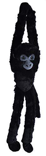 wild republic spider monkey black, monkey stuffed animal, plush toy, gifts for kids, hanging 22"