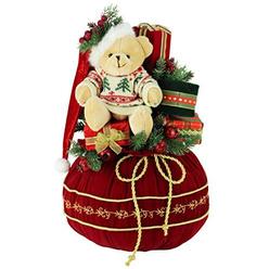 Windy Hill Collection 18" Inch Stuffed Teddy Bear and Presents Bag 188010