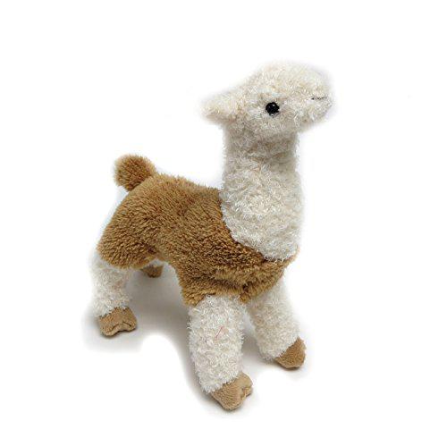 wishpets stuffed animal - soft plush toy for kids - 7" standing llama