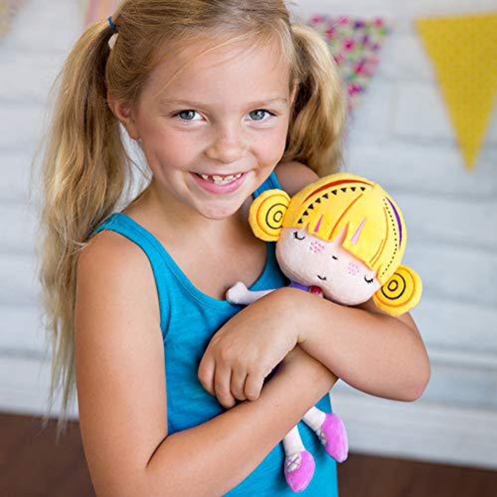 Adora Dolls adora softies sunny 11.5 plush doll girl cuddly washable soft snuggle play toy gift for children 0+