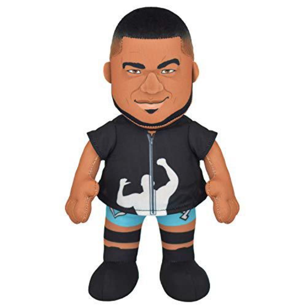 bleacher creatures wwe keith lee 10" plush figure - a wrestling superstar for play or display