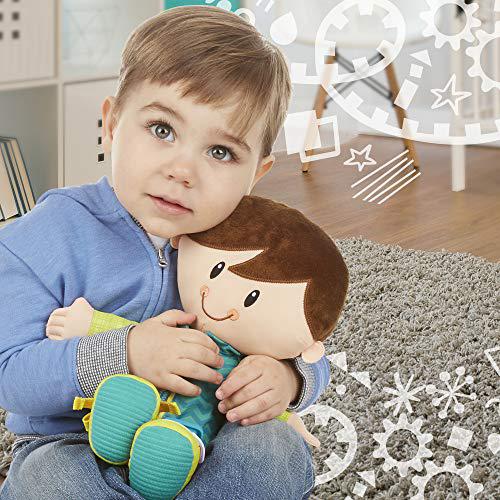 playskool dressy kids boy activity plush stuffed doll toy for kids and preschoolers 2 years and up