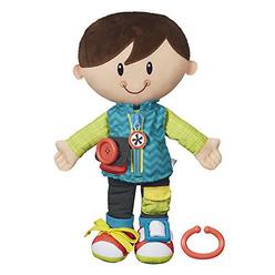 Playskool Dressy Kids Boy Activity Plush Stuffed Doll Toy for Kids and Preschoolers 2 Years and Up